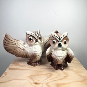 Vintage Napco Owls Salt & Pepper Shakers
